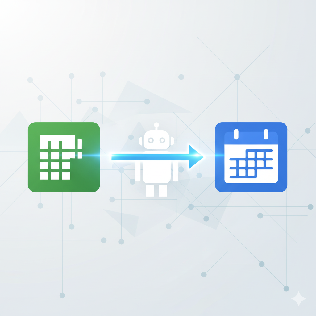 Automate Your Schedule: Instant Google Calendar Events from Google Sheets